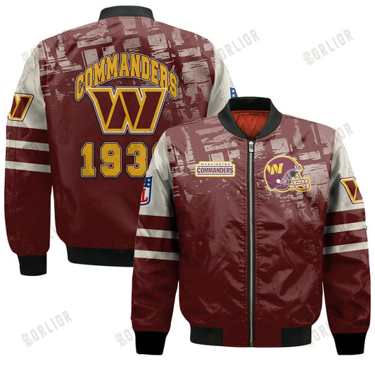 Washington Commanders Football Team 2024 - 25 A Class Above Bomber Jacket