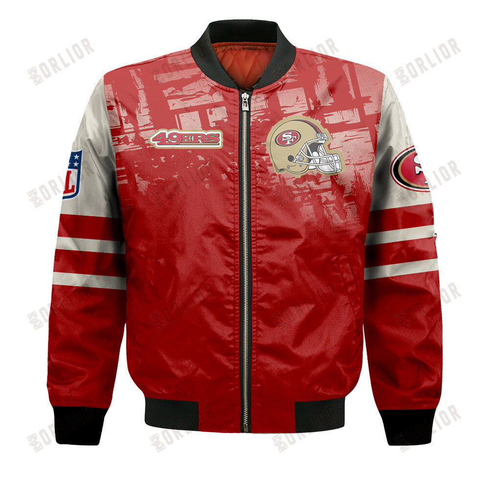 San Francisco 49ers Football Team 2024 - 25 A Class Above Bomber Jacket