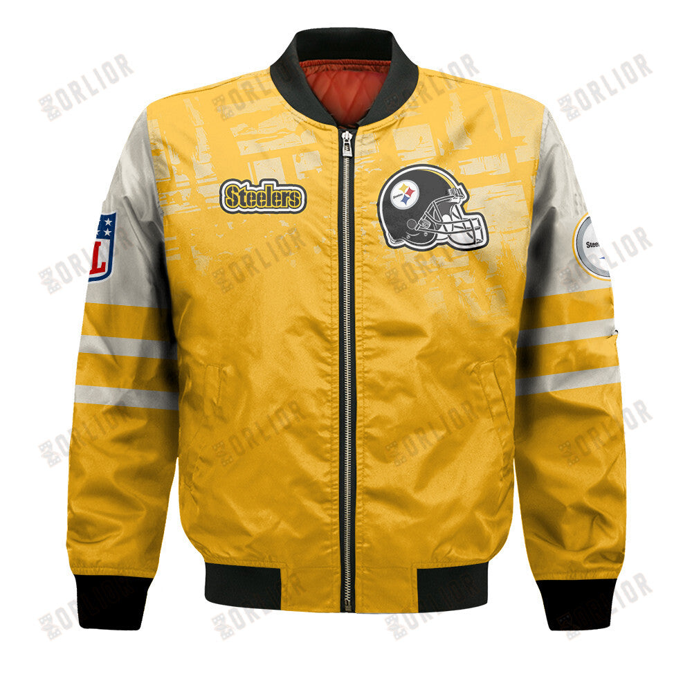 Pittsburgh Steelers Football Team 2024 - 25 A Class Above Bomber Jacket