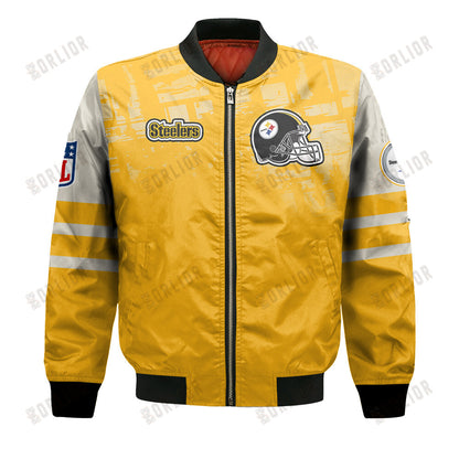 Pittsburgh Steelers Football Team 2024 - 25 A Class Above Bomber Jacket