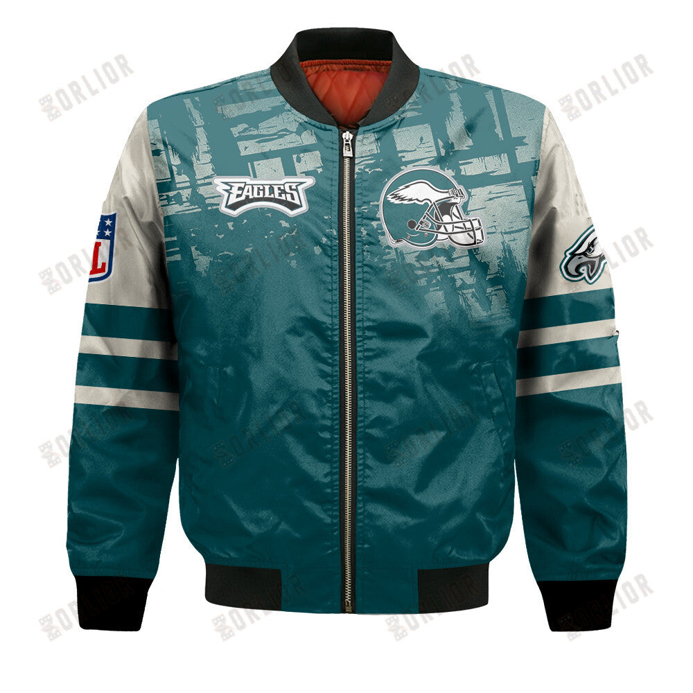 Philadelphia Eagles Football Team 2024 - 25 A Class Above Bomber Jacket