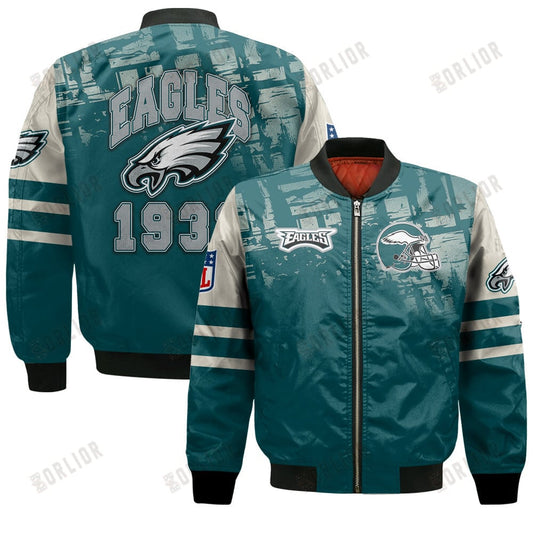 Philadelphia Eagles Football Team 2024 - 25 A Class Above Bomber Jacket
