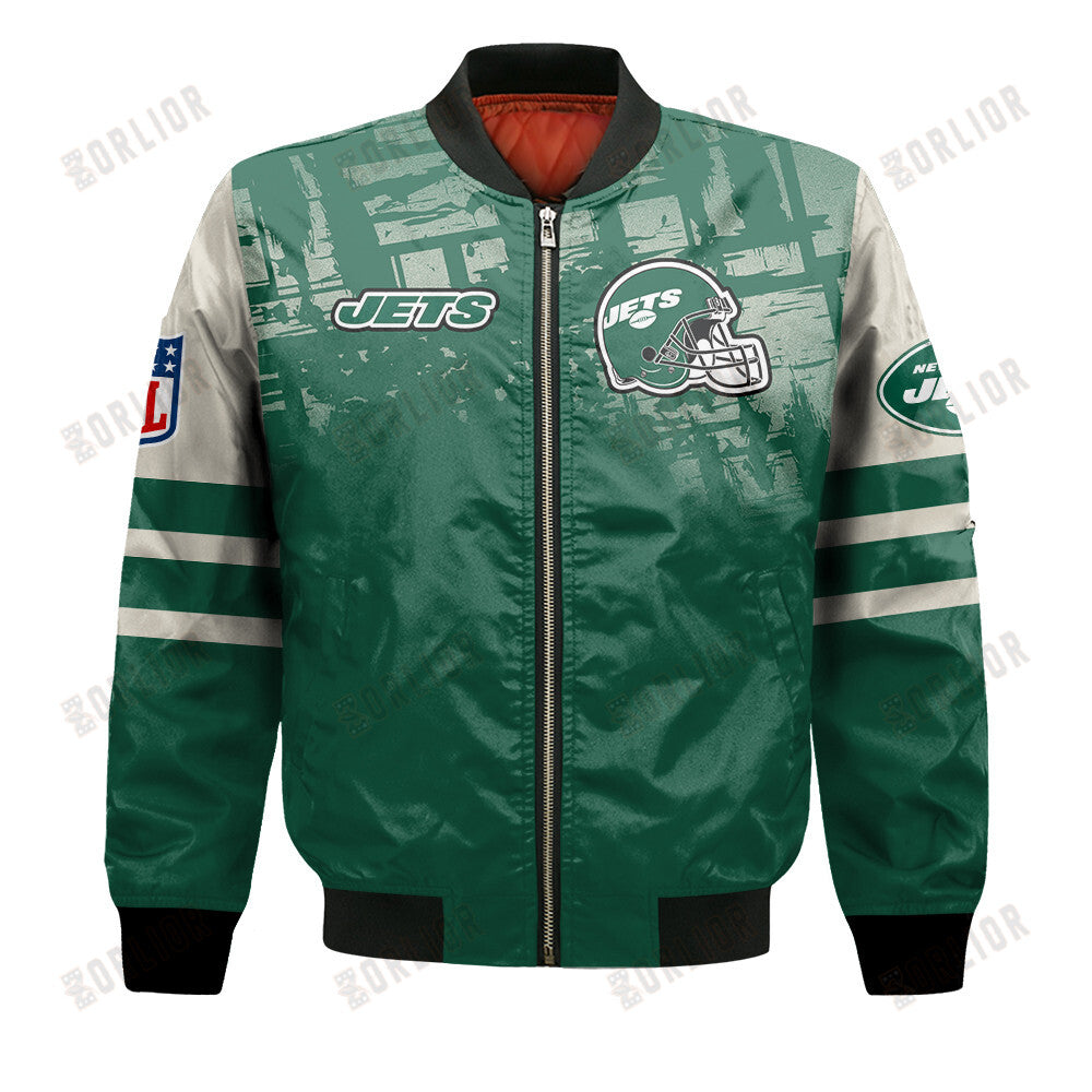 New York Jets Football Team 2024 - 25 A Class Above Bomber Jacket