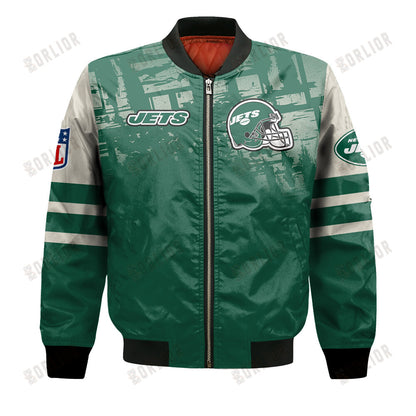 New York Jets Football Team 2024 - 25 A Class Above Bomber Jacket