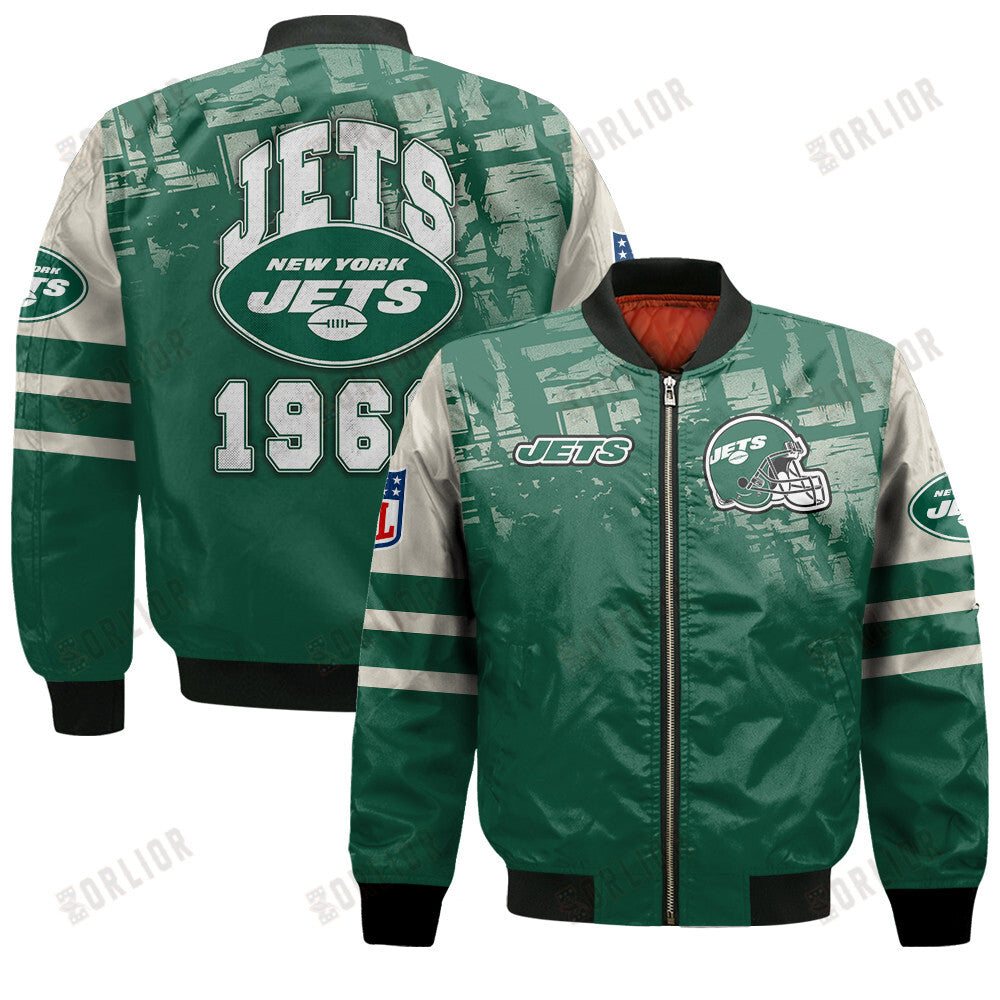 New York Jets Football Team 2024 - 25 A Class Above Bomber Jacket
