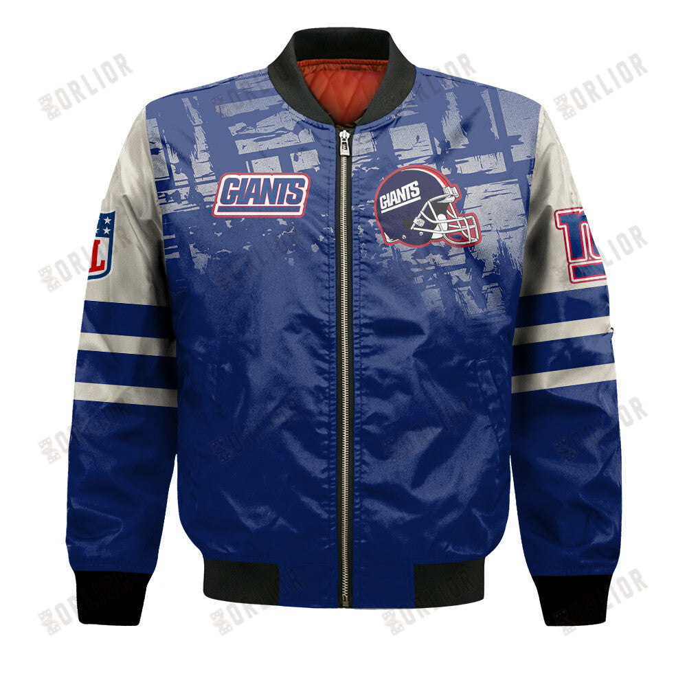 New York Giants Football Team 2024 - 25 A Class Above Bomber Jacket