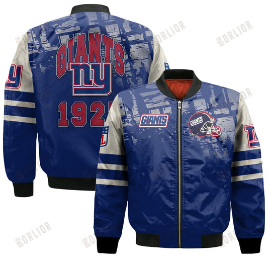New York Giants Football Team 2024 - 25 A Class Above Bomber Jacket
