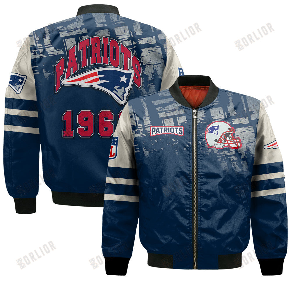 New England Patriots Football Team 2024 - 25 A Class Above Bomber Jacket