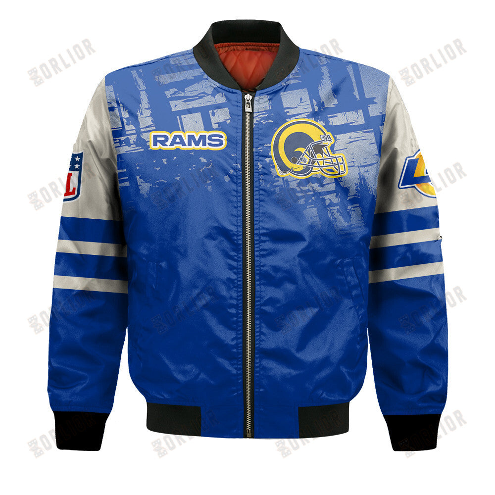 Los Angeles Rams Football Team 2024 - 25 A Class Above Bomber Jacket