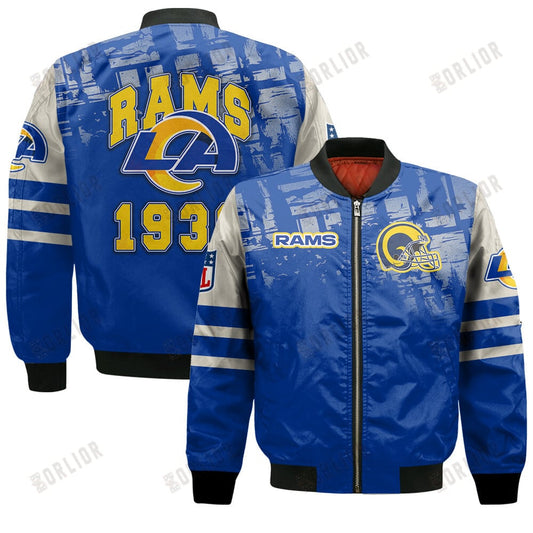 Los Angeles Rams Football Team 2024 - 25 A Class Above Bomber Jacket