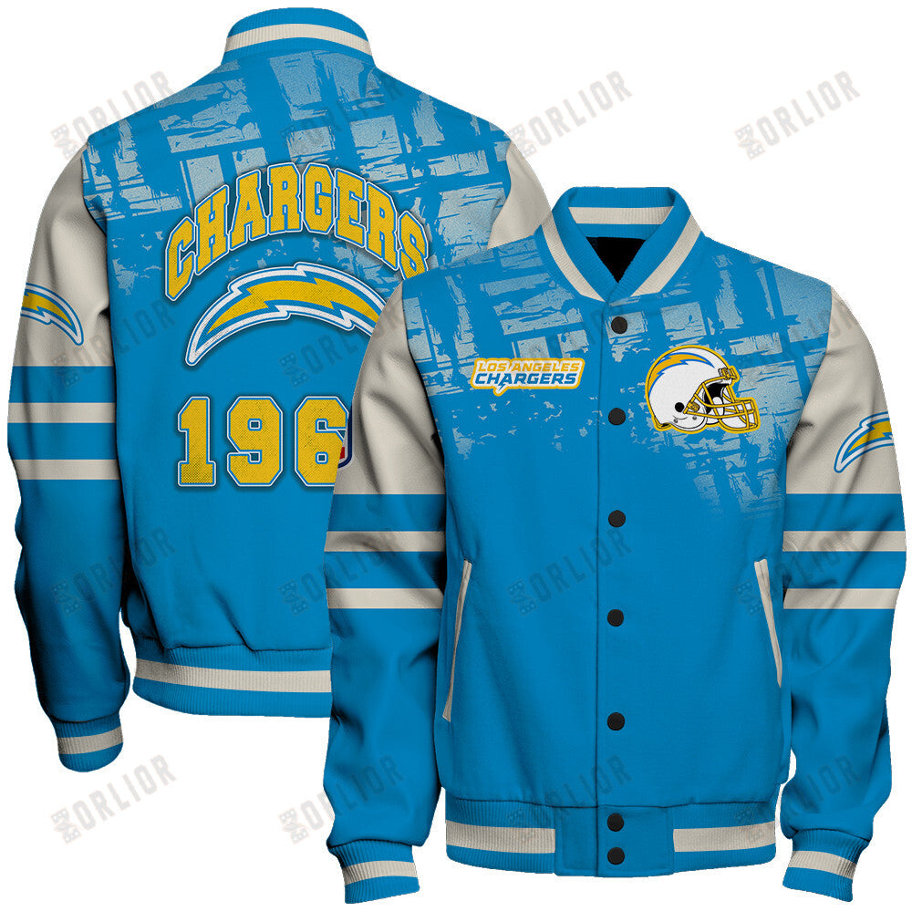 Los Angeles Chargers Football Team 2024 - 25 A Class Above Unisex Varsity Jacket