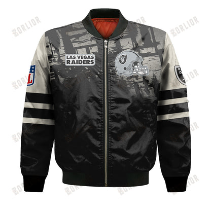 Las Vegas Raiders Football Team 2024 - 25 A Class Above Bomber Jacket