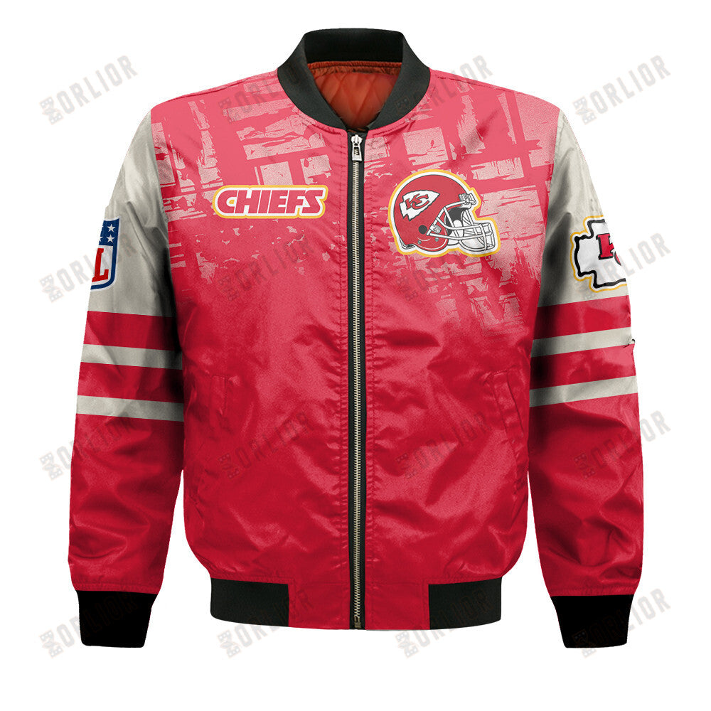 Kansas City Chiefs Football Team 2024 - 25 A Class Above Bomber Jacket
