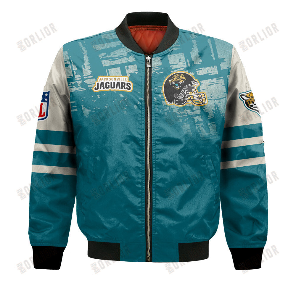 Jacksonville Jaguars Football Team 2024 - 25 A Class Above Bomber Jacket