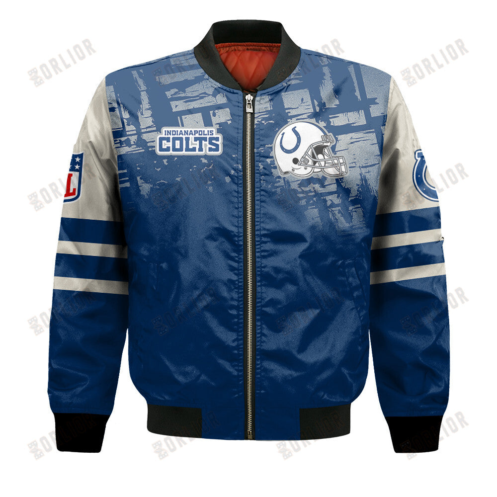 Indianapolis Colts Football Team 2024 - 25 A Class Above Bomber Jacket