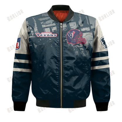 Houston Texans Football Team 2024 - 25 A Class Above Bomber Jacket