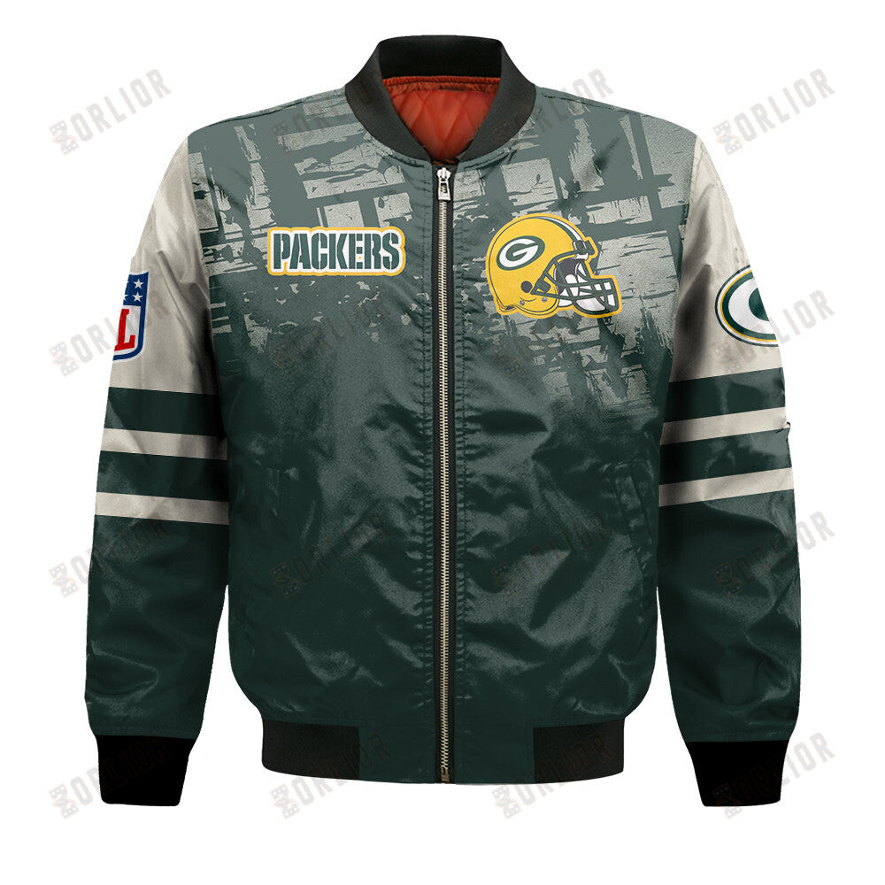 Green Bay Packers Football Team 2024 - 25 A Class Above Bomber Jacket