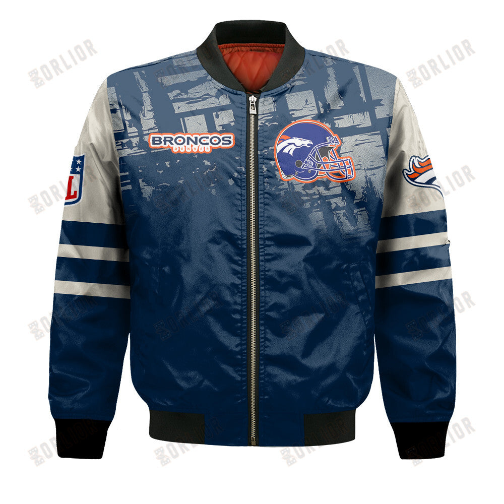 Denver Broncos Football Team 2024 - 25 A Class Above Bomber Jacket