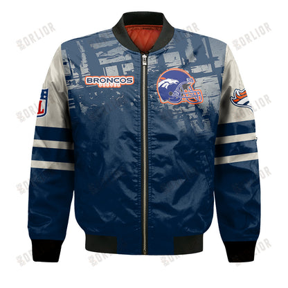 Denver Broncos Football Team 2024 - 25 A Class Above Bomber Jacket