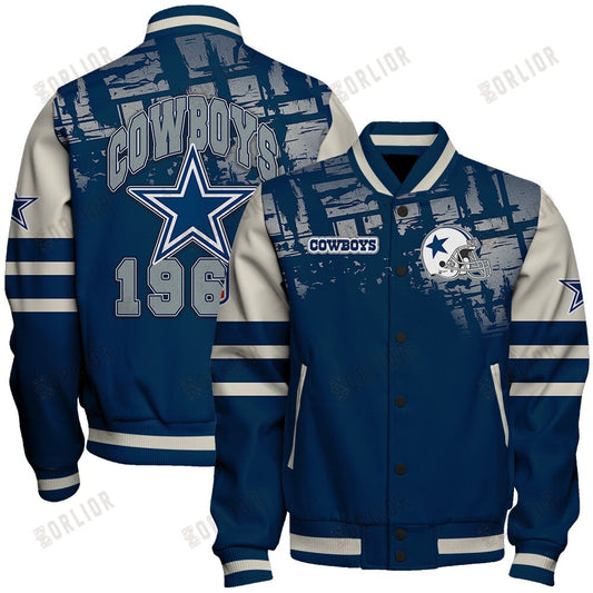 Dallas Cowboys Football Team 2024 - 25 A Class Above Unisex Varsity Jacket