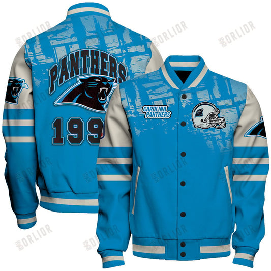 Carolina Panthers Football Team 2024 - 25 A Class Above Unisex Varsity Jacket