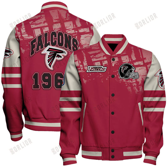 Atlanta Falcons Football Team 2024 - 25 A Class Above Unisex Varsity Jacket