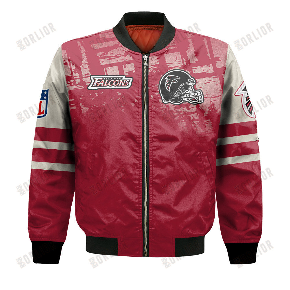 Atlanta Falcons Football Team 2024 - 25 A Class Above Bomber Jacket