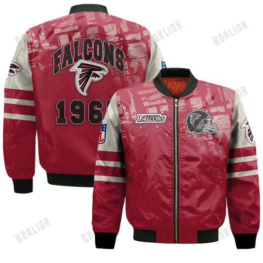 Atlanta Falcons Football Team 2024 - 25 A Class Above Bomber Jacket