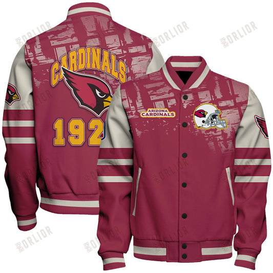 Arizona Cardinals Football Team 2024 - 25 A Class Above Unisex Varsity Jacket