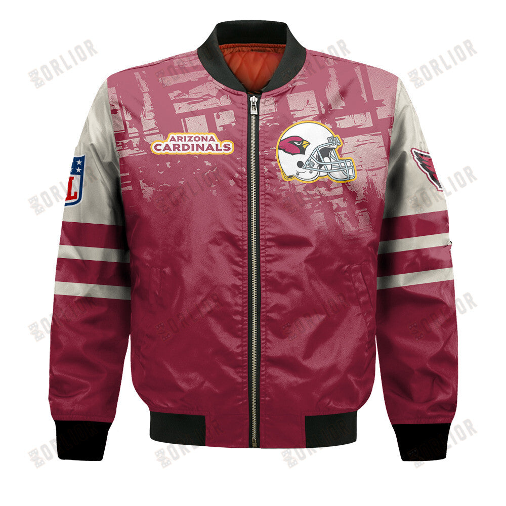 Arizona Cardinals Football Team 2024 - 25 A Class Above Bomber Jacket