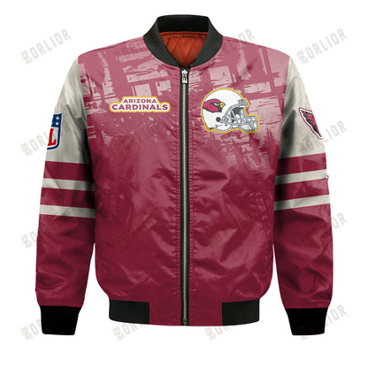 Arizona Cardinals Football Team 2024 - 25 A Class Above Bomber Jacket