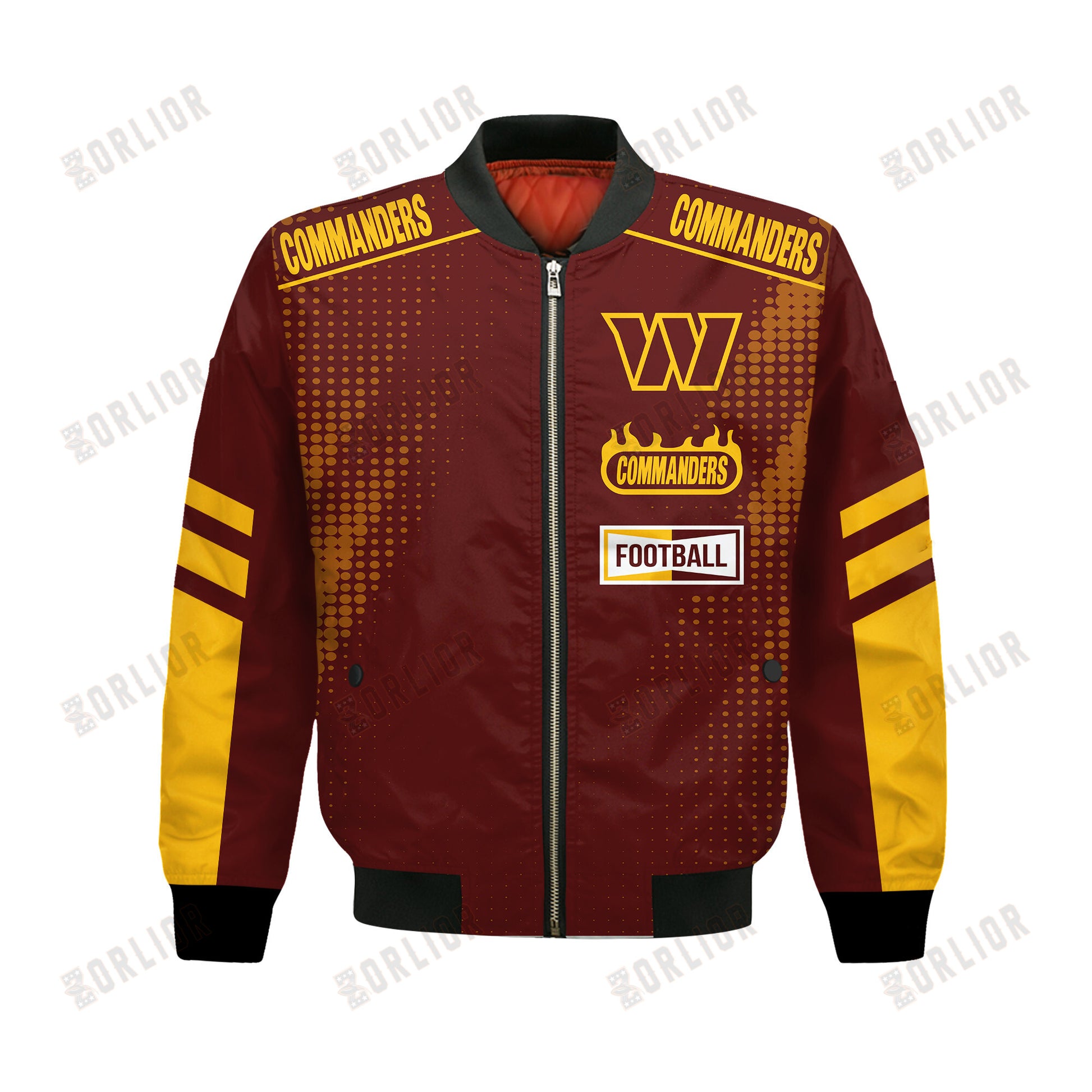 Washington Commanders Football Team 2024 - 25 The Light Of The Star Bomber Jacket