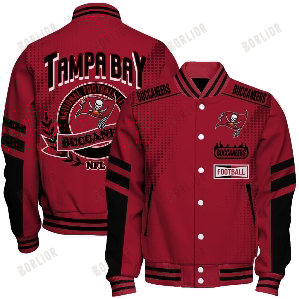 Tampa Bay Buccaneers Football Team 2024 - 25 The Light Of The Star Unisex Varsity Jacket