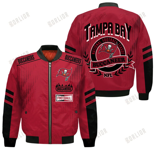 Tampa Bay Buccaneers Football Team 2024 - 25 The Light Of The Star Bomber Jacket
