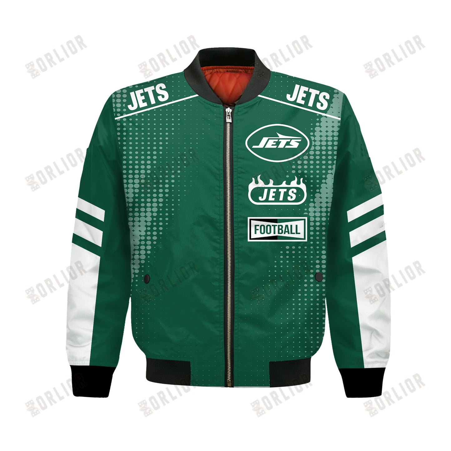 New York Jets Football Team 2024 - 25 The Light Of The Star Bomber Jacket