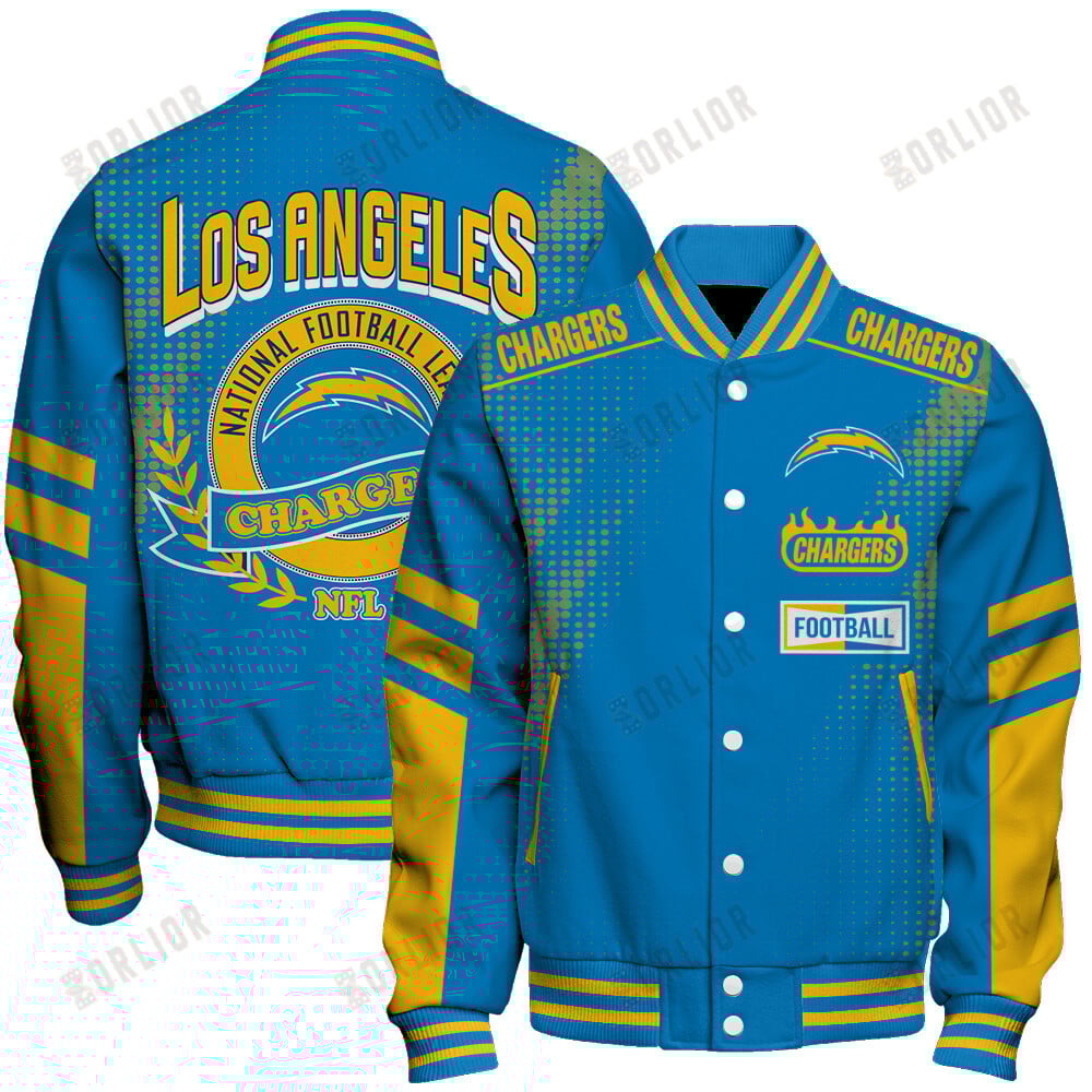 Los Angeles Chargers Football Team 2024 - 25 The Light Of The Star Unisex Varsity Jacket