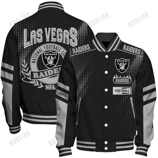 Las Vegas Raiders Football Team 2024 - 25 The Light Of The Star Unisex Varsity Jacket
