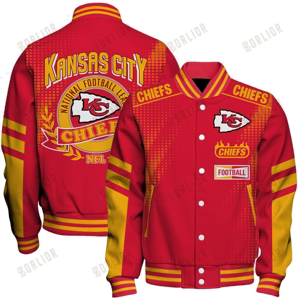Kansas City Chiefs Football Team 2024 - 25 The Light Of The Star Unisex Varsity Jacket