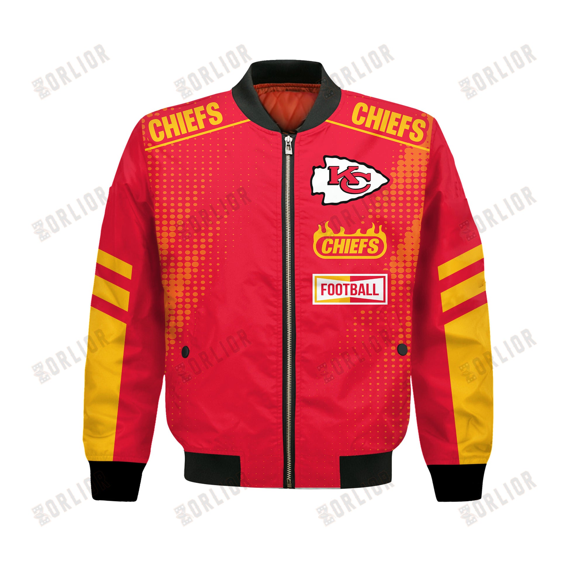 Kansas City Chiefs Football Team 2024 - 25 The Light Of The Star Bomber Jacket