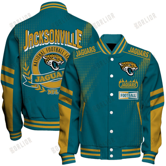 Jacksonville Jaguars Football Team 2024 - 25 The Light Of The Star Unisex Varsity Jacket