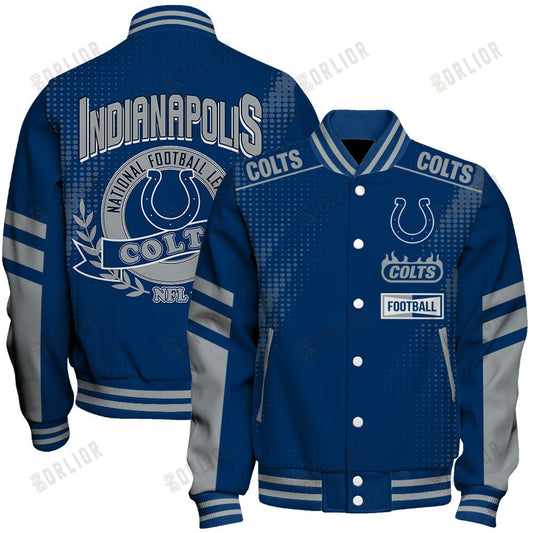 Indianapolis Colts Football Team 2024 - 25 The Light Of The Star Unisex Varsity Jacket