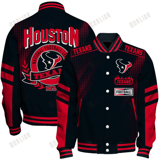 Houston Texans Football Team 2024 - 25 The Light Of The Star Unisex Varsity Jacket