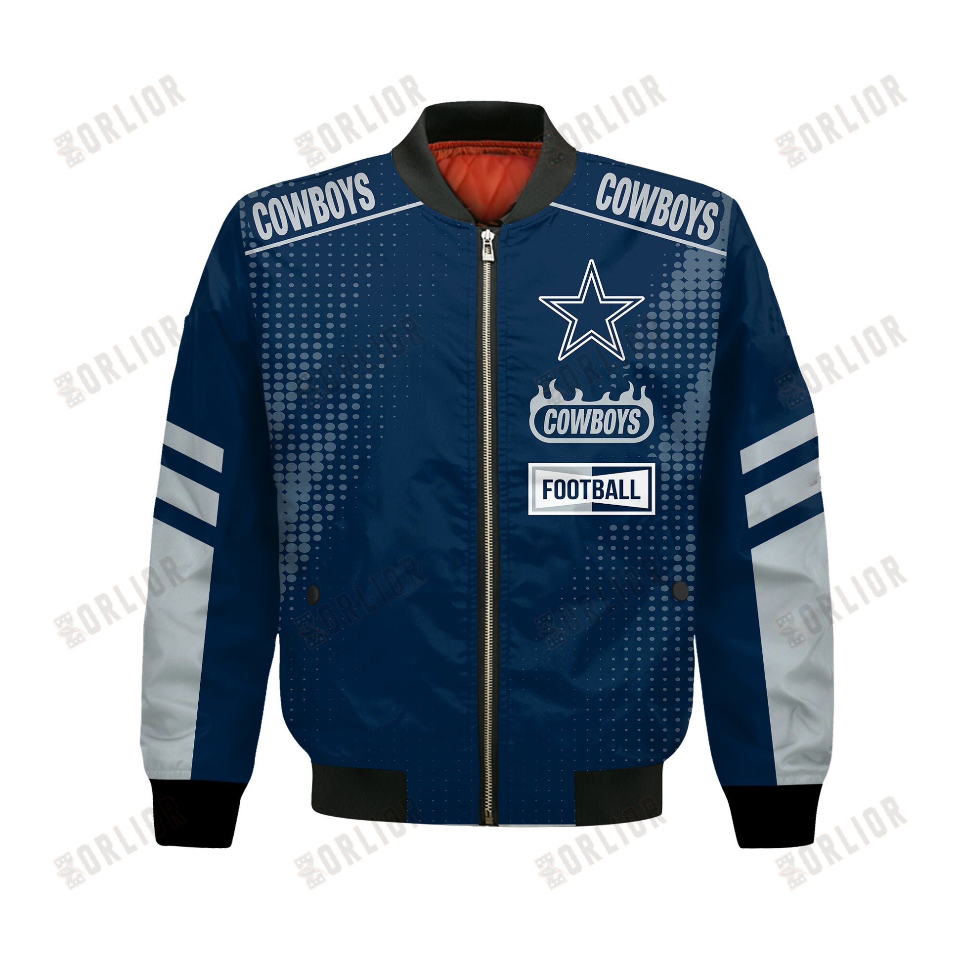 Dallas Cowboys Football Team 2024 - 25 The Light Of The Star Bomber Jacket