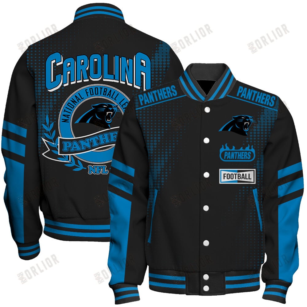 Carolina Panthers Football Team 2024 - 25 The Light Of The Star Unisex Varsity Jacket
