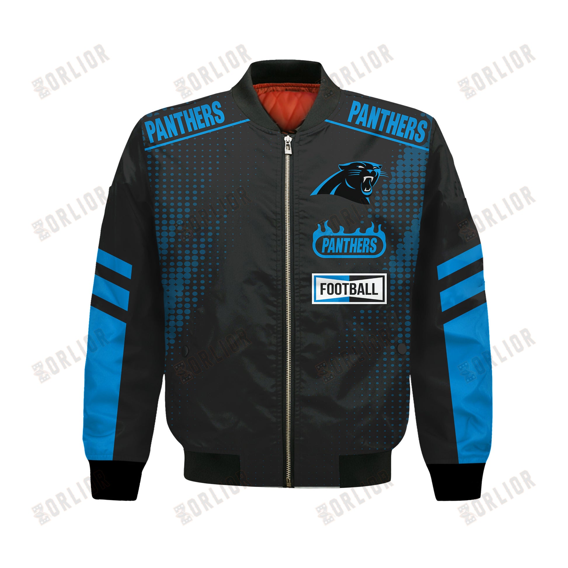 Carolina Panthers Football Team 2024 - 25 The Light Of The Star Bomber Jacket