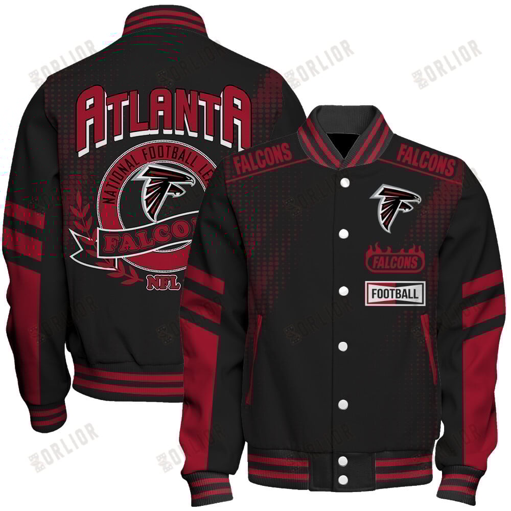 Atlanta Falcons Football Team 2024 - 25 The Light Of The Star Unisex Varsity Jacket