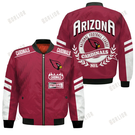 Arizona Cardinals Football Team 2024 - 25 The Light Of The Star Bomber Jacket