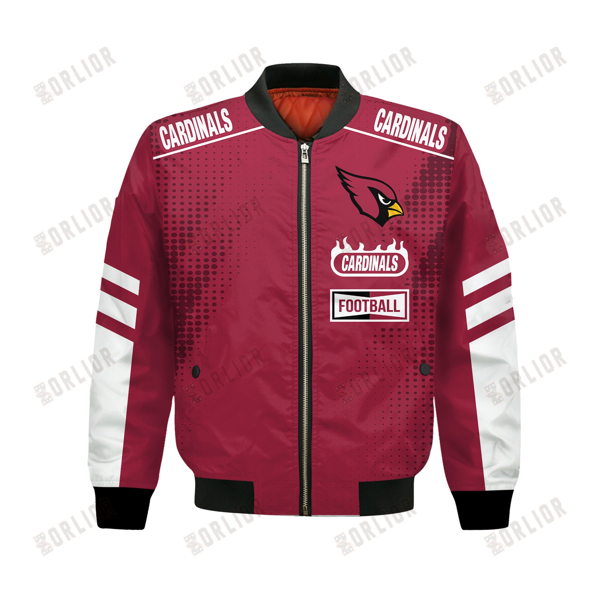 Arizona Cardinals Football Team 2024 - 25 The Light Of The Star Bomber Jacket