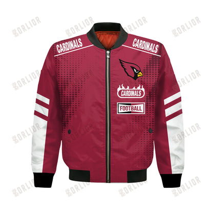 Arizona Cardinals Football Team 2024 - 25 The Light Of The Star Bomber Jacket