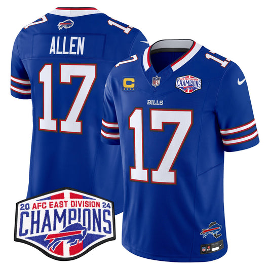 Bills 2024 AFC East Division Champions Vapor Limited Jersey - All Stitched